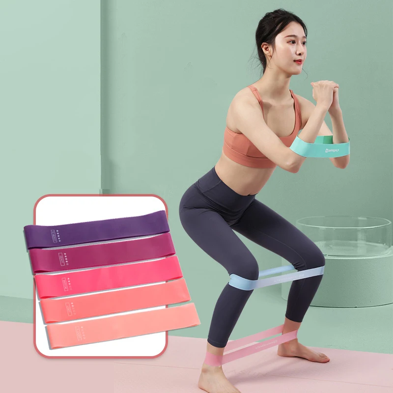 Pilates And Yoga Difference - Elastische Fitness-Widerstandsbänder, geeignet für Zuhause, Yoga,