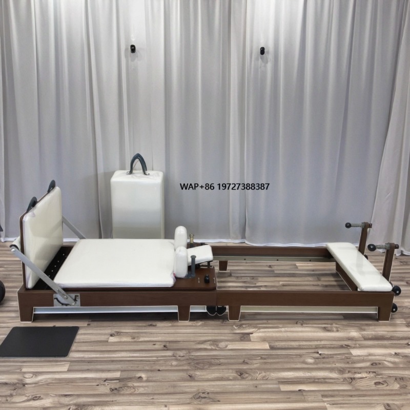 Pilates With Yoga - Hochwertiger Klappbarer Pilates-Reformer für Zuhause mit