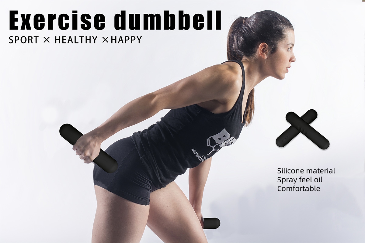 Pilates Yoga Barı - Langhantel Bar Beam Silikon Hantel Power