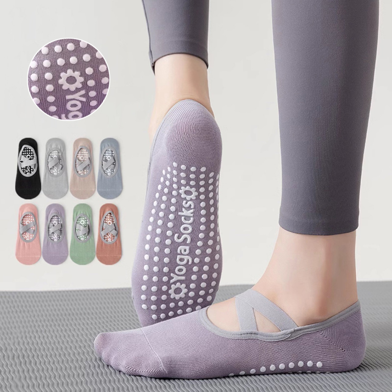 Pilates Yoga Towel - Atmungsaktive Handtuch Unten Yoga Socken Frauen