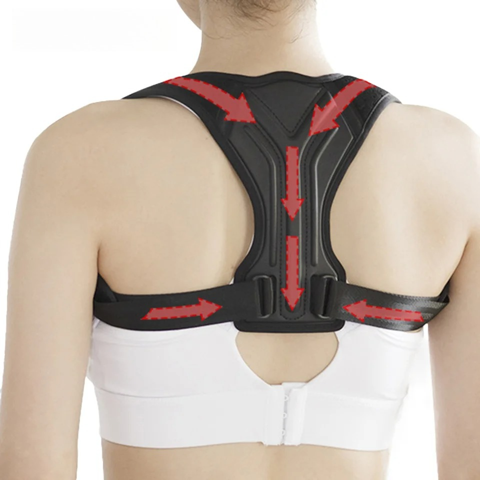 Posture Pole Corrector - Atmungsaktiver Anti-Buckel-Korrekturgürtel, sitzender unsichtbarer Korrekturgürtel, Rückenhaltung,
