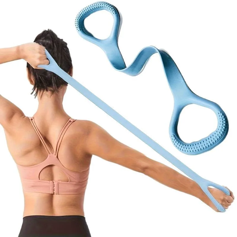 Pilates Yoga Board - Fitness-Workout-Widerstandsband für Arm, Rücken, Schulter, elastisches