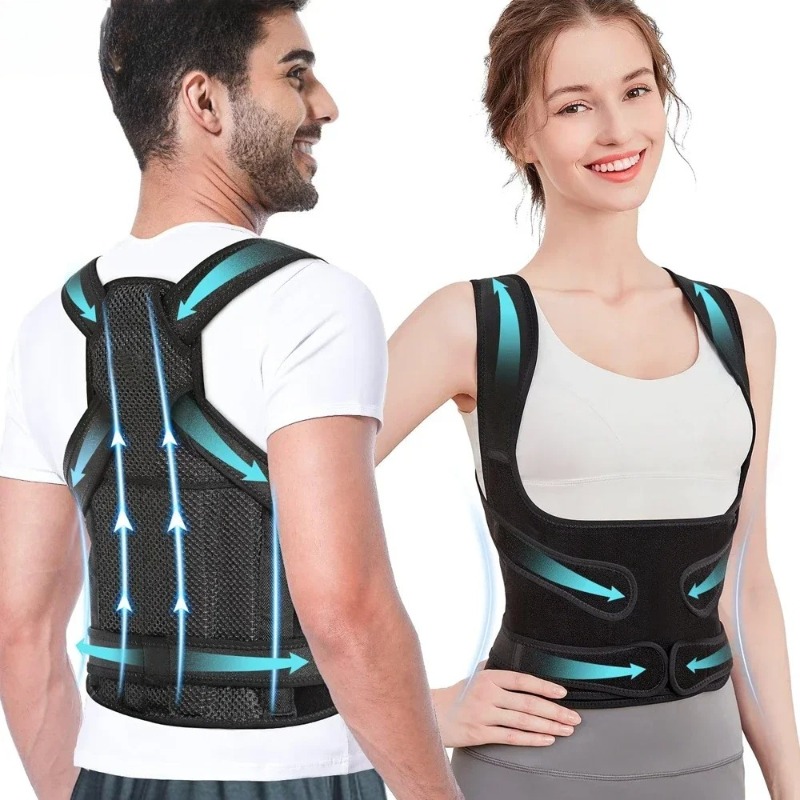 Posture Pole Corrector - Rückenbandage, Haltungskorrektur für Männer und Frauen,