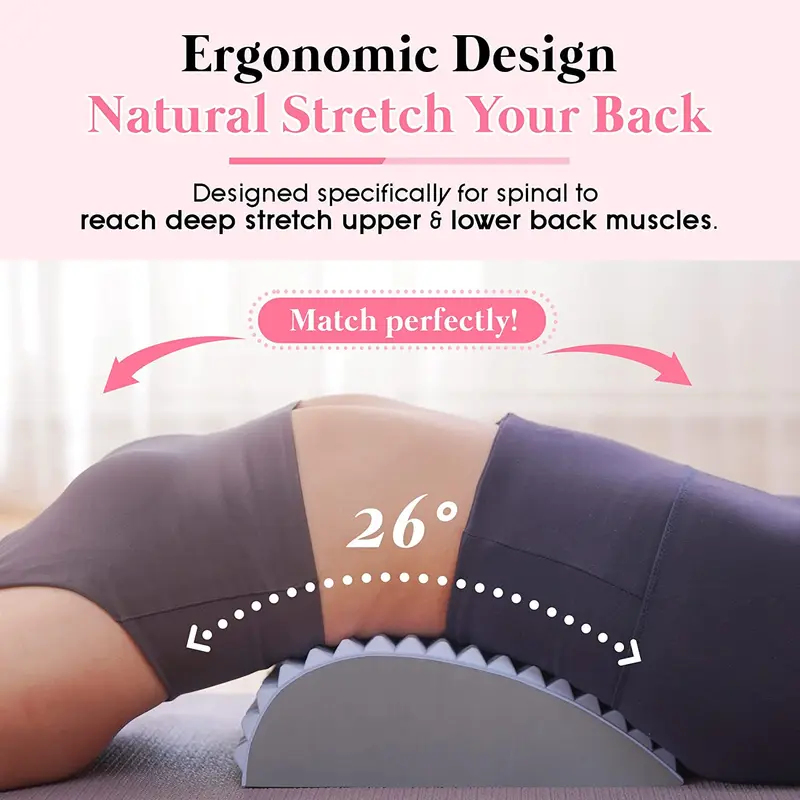 Posture Pole Corrector - Behandlung für Rückenschmerzen: Rückenstrecker-Kissen zur Linderung