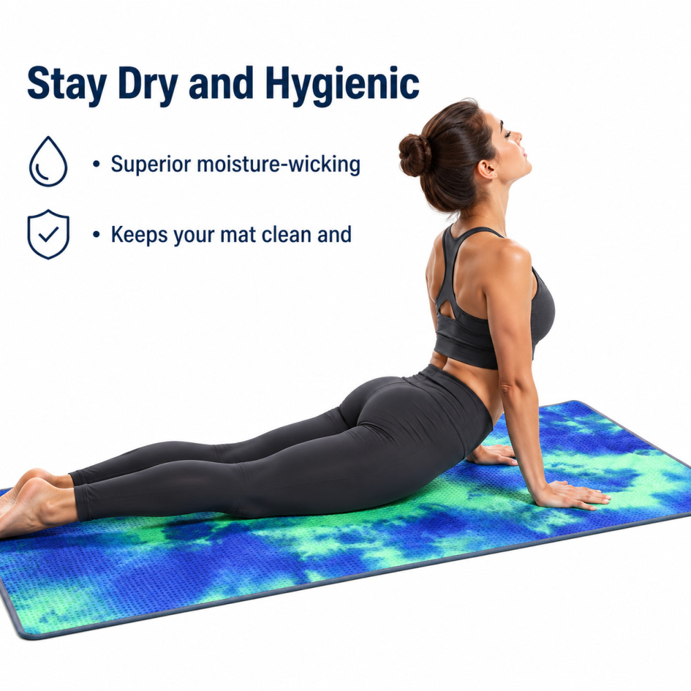 183*63*1,5 cm bedrucktes, ruts – Pilates Yoga Towel Bewertung und Preis