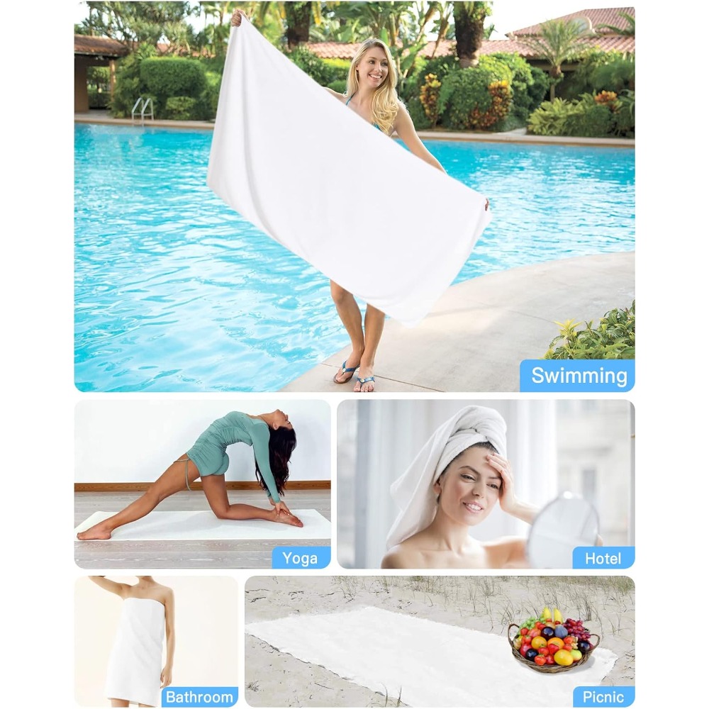 1 Stück Strandtuch Reinweiße H – Pilates Yoga Towel Bewertung und Preis