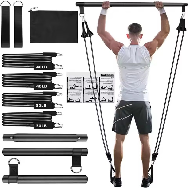 Pilates-Bar-Set mit Widerstand – Pilates Yoga Barı Bewertung und Preis