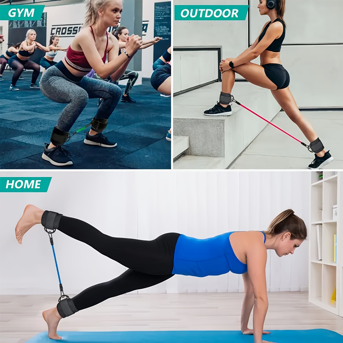 5-teiliges Knöchel-Widerstands – Pilates Yoga Board Bewertung und Preis