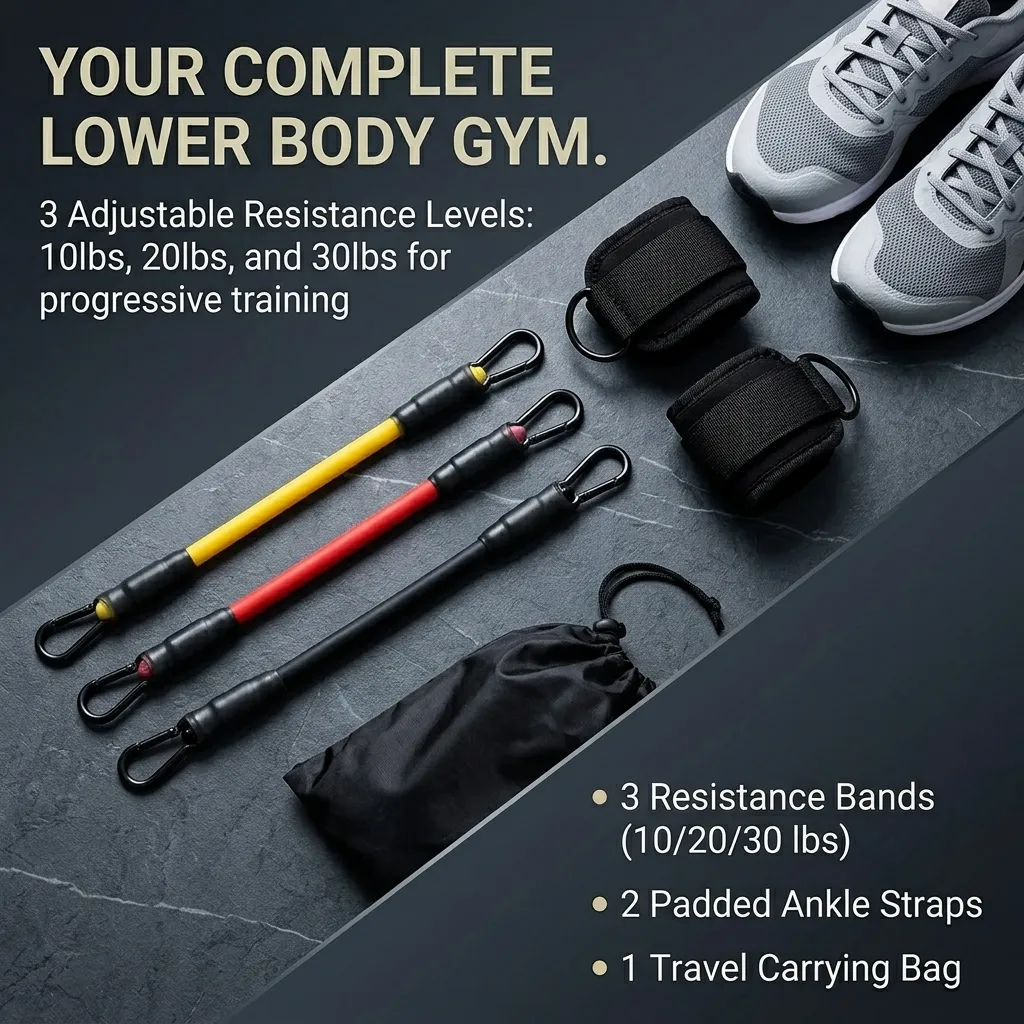 5-teiliges Knöchel-Widerstands – Pilates Yoga Board Bewertung und Preis