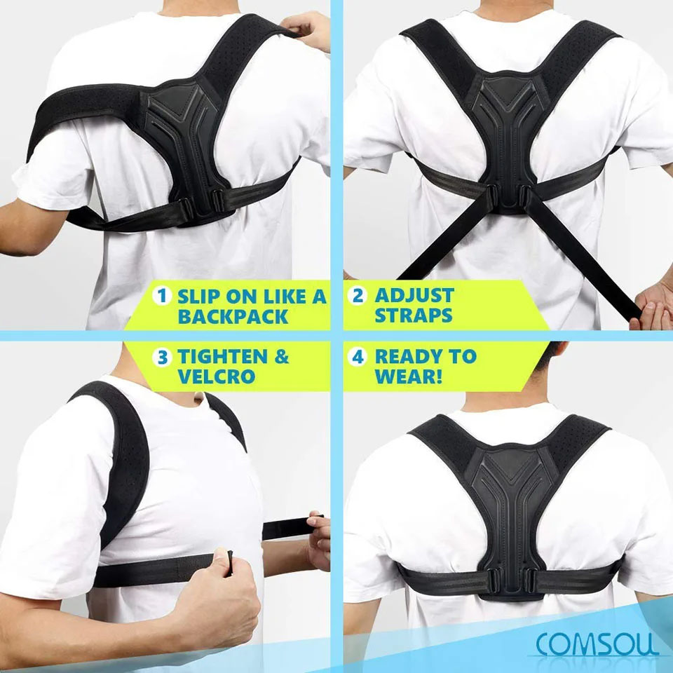 Atmungsaktiver Anti-Buckel-Kor – Posture Pole Corrector Bewertung und Preis