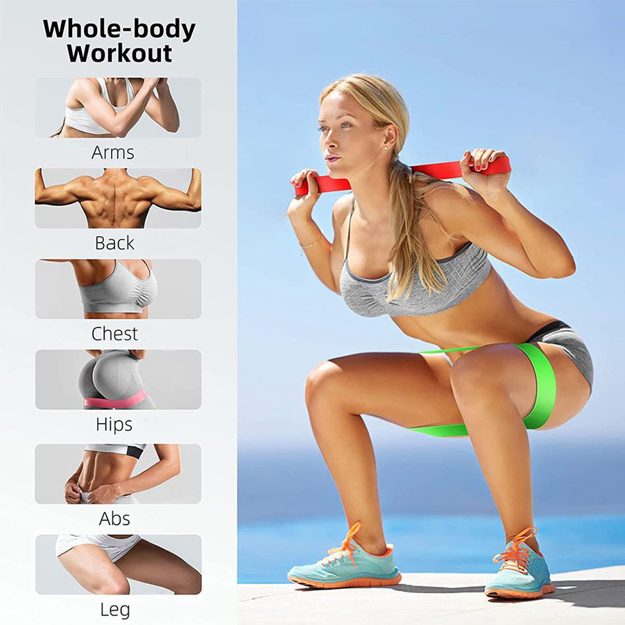 Verschiedene Widerstandsbänder – Pilates Yoga Board Bewertung und Preis