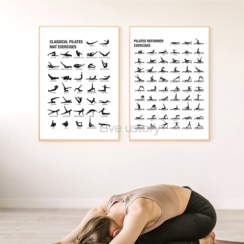 Rahmenloses Pilates-Workout-Di – Pilates With Yoga Bewertung und Preis